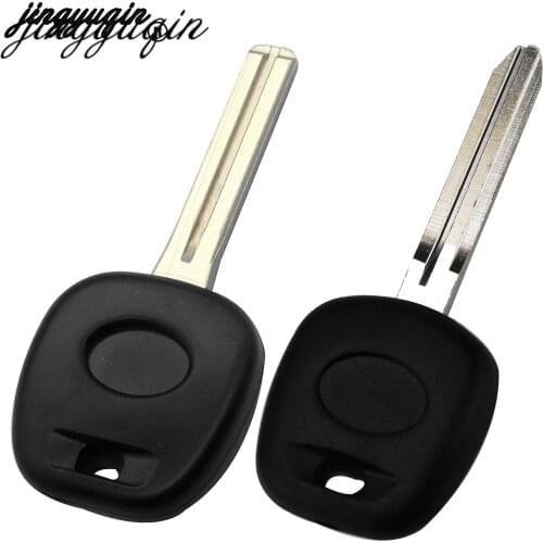 Jingyuqin TOY43/TOY48 Uncut Key Shell For Toyota Transponder Chip Key Case Replacement Key Blank Fob