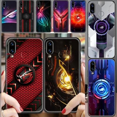ROG Republic of Gamers Logo Phone case For Huawei Honor 6 7 8 9 10 10i 20 A C X Lite Pro Play black trend coque 3D funda