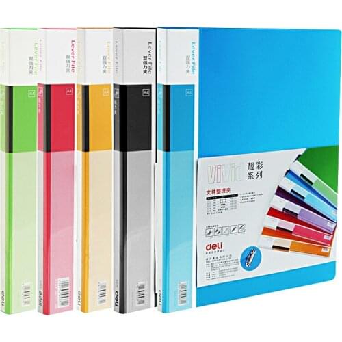 1pcs 5372 A4 double strength colorful folder