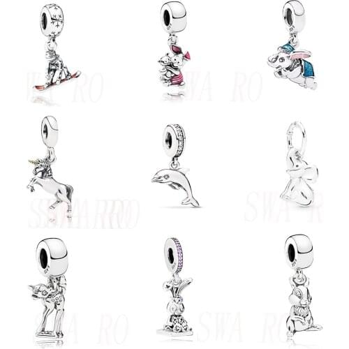 New Classic Fashion 925 Sterling Silver Pendant Charm, High Quality Hot Selling Charm Original 1:1 Jewelry Romantic Gift For Lad
