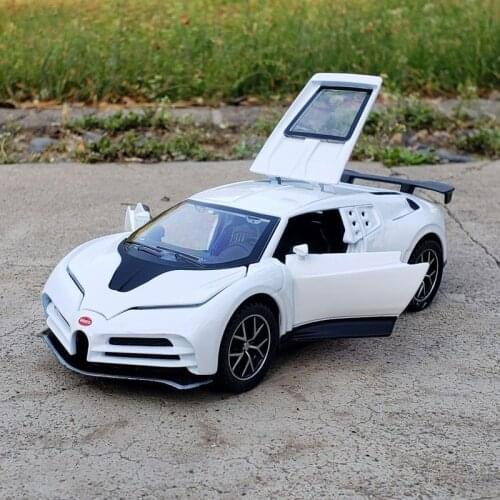 Free shipping 1:32 Bugatti centodieci die cast alloy car model 110th anniversary edition collectibles childrens toys