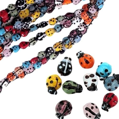 Pepper Flat Eyes Glass Scattered Beads DIY Handmade Beaded Loose Beads Scattered Beads Homemade Bracelet Necklace Accessories