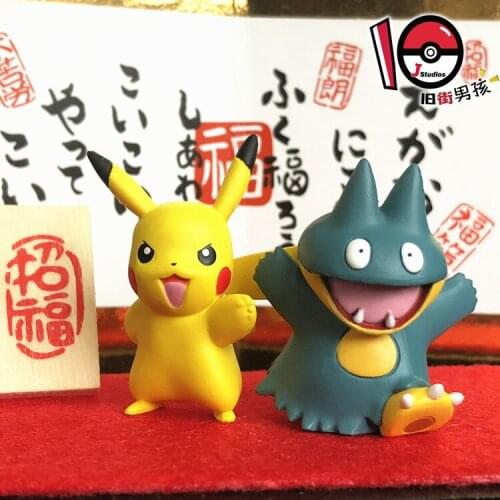 TAKARA TOMY Genuine Pokemon MC Gonbe Cute Action Figure Model Toys