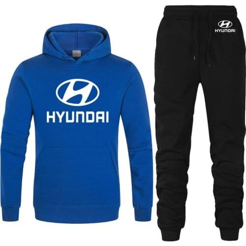 Fashion New Spring Autumn Mens Hoodies Hyundai Motor Car logo printing high quality Fashion cotton Casual Mens hoodie Sportswe