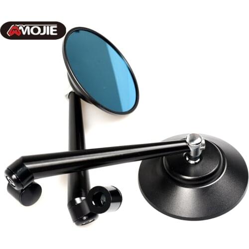 Universal motorcycle parts mirrors motorcycle CNC aluminum rear view mirror for Honda CB CBR HORNET 250 600 900 motorbike mirror