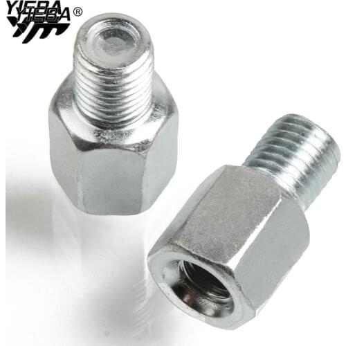 Scooter Motorcycle Accessories Reaview Mirrors Bolt Screw Adapter M10 M8 10MM 8MM thread Convertor Screw FOR Yamaha Honda Suzuki