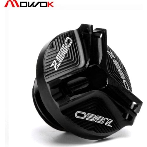 Motorcycle M20*2.5 Engine Oil Filter Cup Plug Cover Screw For KAWASAKI Z650 2017 2018 2019 2020 2021