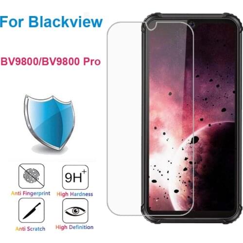 For Blackview BV9500 Plus On Blackview BV9700 9800 6100 Tempered Glass 9H Protective Phone Film For Blackview BV9800 Pro Screen