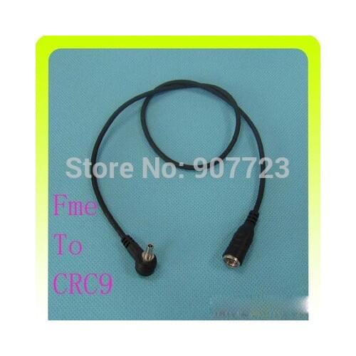 10pcs CRC9 Male Right Angle To FME Male For Huawei 3G 4G Modem Antenna RG174 RF Cable 20CM