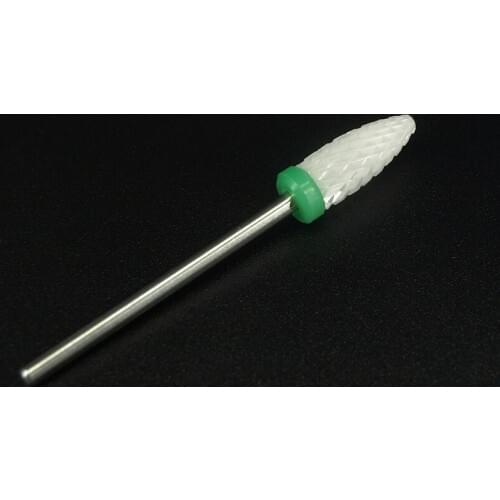 2021New! Bullet Ceramic Nail Drill Bit Electric Manicure Machine Accessories Nail Art Tools Electric Manicure Cutter Nail Files