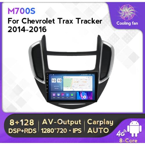 Android 11 4G LTE IPS 2DIN Car Radio Multimedia Video Player For Chevrolet Trax Tracker 2014-2016 GPS Navigation WIFI