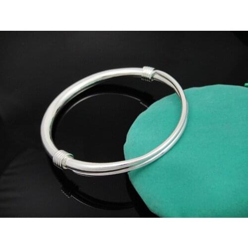 Free Shipping Edge light bracelet wholesale S925 Silver color fashion jewelry Silver color bracelet