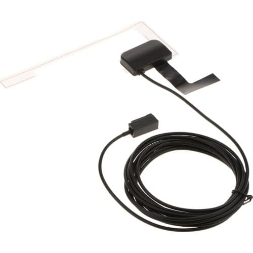 DAB Digital Car Radio Aerial Antenna Glass Mount For Pioneer FAKRA Female Jack Cable