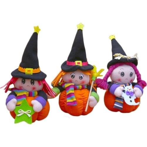 Halloween fun party plush toy doll cute pumpkin doll doll doll funny doll doll