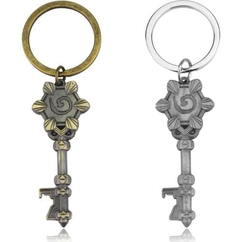 Game Jewelry Hearth Stone Key Chain Man Steampunk Keyring Keychain Llaveros Chaveiro