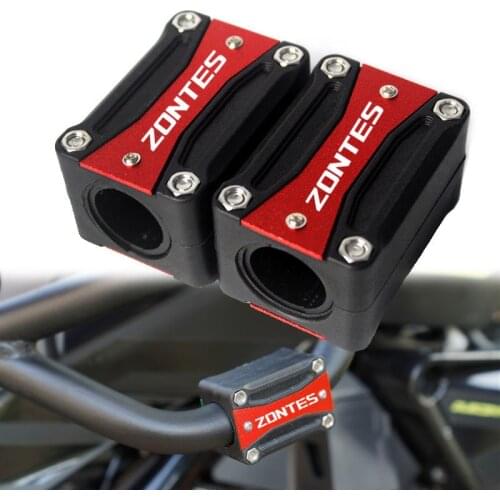 Motorcycle for Zontes Shengshi 310V/X/T/R Zt250 Modified Bumper Anti-Fall Rubber Protective Bar Rubber Block