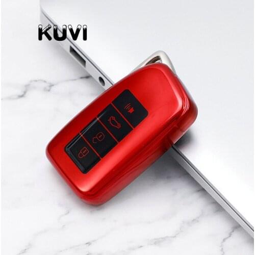 Soft TPU Smart Car Key Case Full Cover For Lexus ES350 GS350 GS450h IS250 RC350 NX200T NX300h LX570 Auto Accessories