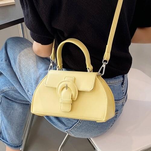 New High-quality PU Leather Womens Designer Handbag Luxury brand Shoulder Messenger Bag Solid Color Crossbody Bags Tote bag