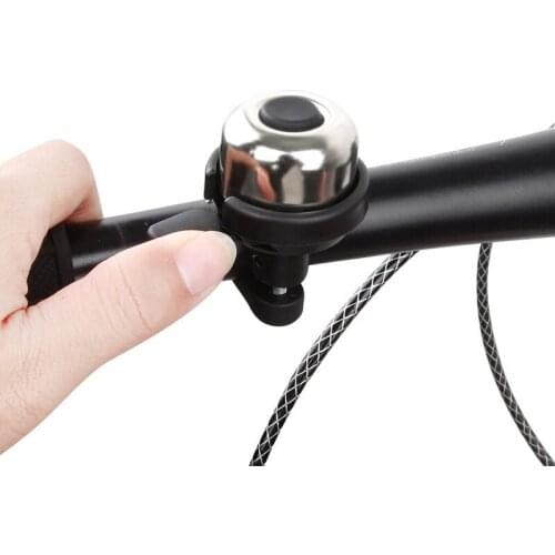 New Classical Stainless Bicycle Bell Cycling Horn Bike Handlebar Bell Horn Crisp Sound Bike Horn Safety Bicycle Accessories