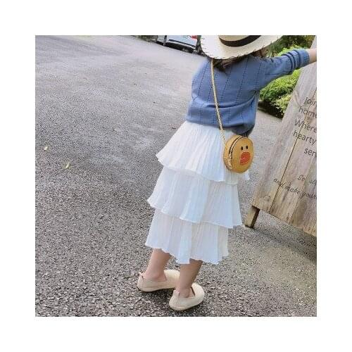 Mother and Daughter Clothes Baby Girl Chiffon Princess Skirts Childrens Clothing 2019 Spring Summer New Toddler Girl Cake Skirt