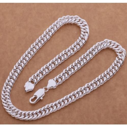 Wholesale Silver Plated Fashion Jewelry Classic Necklace,free Shipping Charms Fashion Jewelry Pendant AN646/ajuajbba