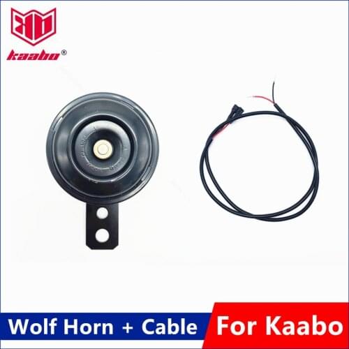 Original Horn With Cable assembly For Kaabo Wolf Warrior Electric Scooter Smart Kickscooter Wolf King Kickstand Replacement