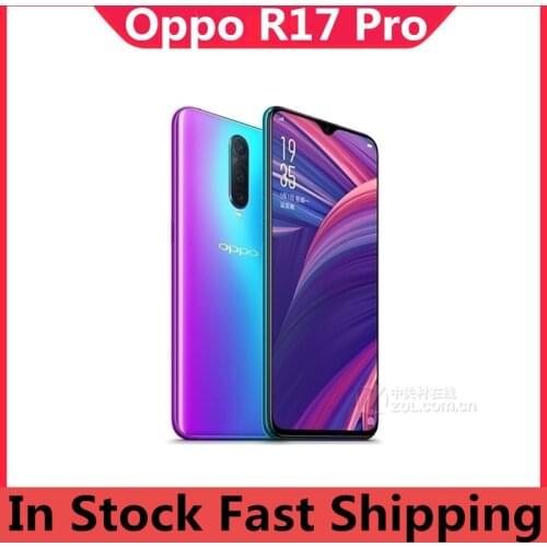 Original Oppo R17 Pro 4G LTE Mobile Phone Snapdragon 710 Android 8.1 6.4" AMOLED 8GB RAM 128GB ROM 25.0MP Sceen Fingerprint