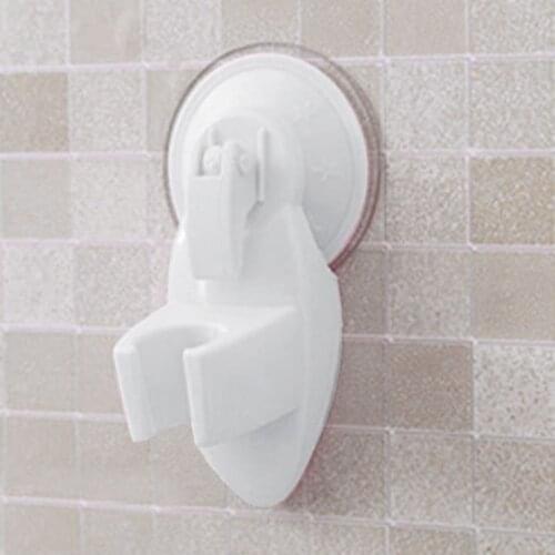 Bathroom Movable Bracket Powerful Suction Shower Seat Chuck Holder Strong Attachable Shower Head Holder