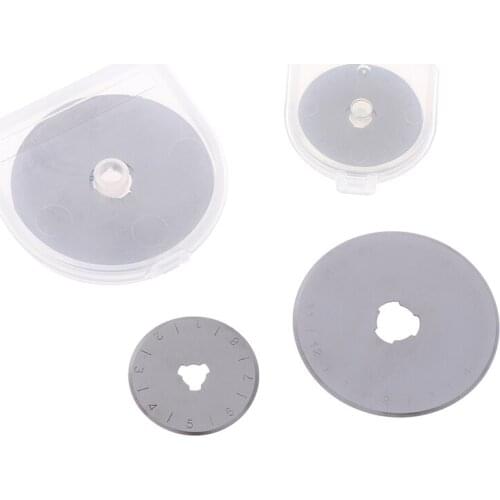 Rotary Replacement Blades Paper Cutter Knitting Circular Cutting Patchwork Leather Crafts Rotary Cutter 28mm /45 Mm 5PCS