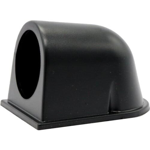 Easy Install Safety Car Single Hole Pod Gauge Meter Mount Holder Black