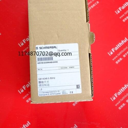 Schmersal 103006282 AZM190-02/02RKAE0-24VDC 100% new and original