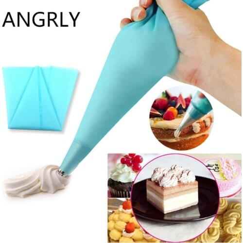 30CM Silicone Pastry Bag for Butter Chocolate Cream Cookie Cake Dessert Decorating Pastry Bread Dessert Tools