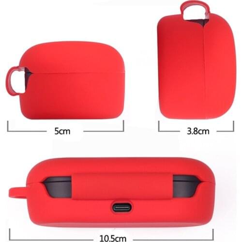 Silicone Protective Cover Anti-fall Earphone Case for -Bose Sport Earbuds Earpho 270B