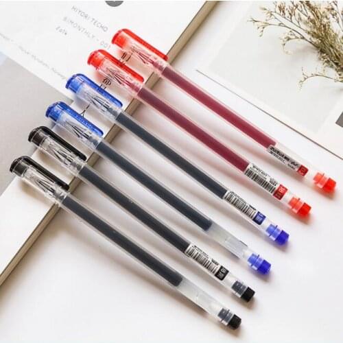 1 Piece High Capacity Simple Office Classical Pen Writing Pen Large Volume School Students School Stationery Supplies