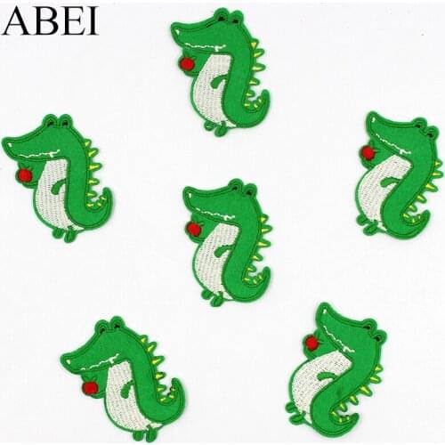 10pcs/lot Cartoon Cute Sea Animals Patches Iron On Baby Kids Children Apparel Sew Badge DIY Garment Stickers Handmade Appliques