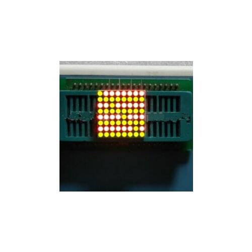 10PCS Common Cathode/ Anode 1.9MM 8X8 Red Green bi-color 20*20 LED Dot Matrix Digital Tube LED Display Module