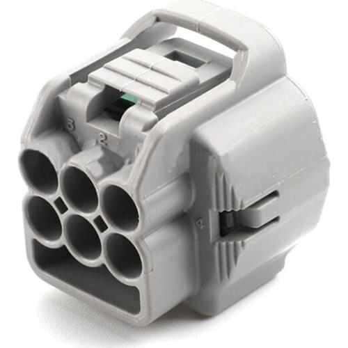 2/5/10/20/50/100sets 6pin Toyota headlamp harness plug MG 641107-4 waterproof electronic cable connector MG641107-4