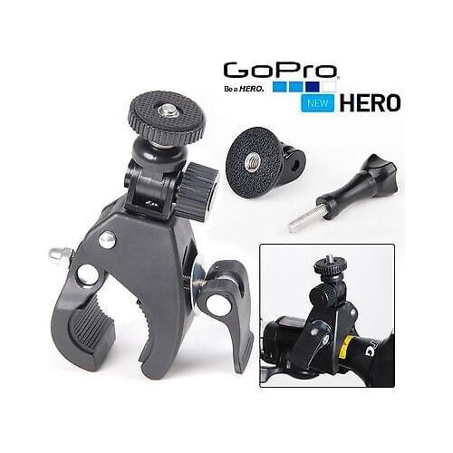 3 in 1 Gopro screw Hero 4 3+3 2 Accessory Bicycle Motorcycle Handlebar Tripod Mount Holder