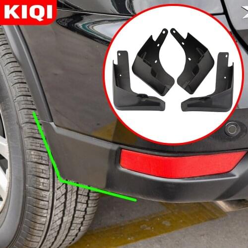 4Pcs Car Mud Flaps for Nissan Xtrail X-trail T32 2014 - 2019 Car Front Rear Fender Flares Splash Guard Mudflaps Mudguard