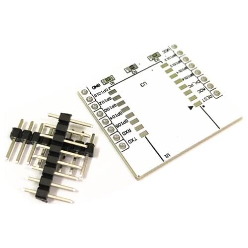 ESP8266 serial WIFI module ESP-07 expansion board 2 pin header 1 adapter board for 12 esp12E