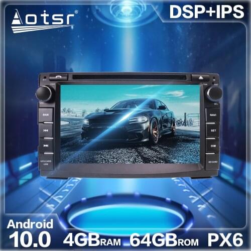 Android 10.0 4+64GB Car Radio Player GPS Navigation For KIA VENGA CEED 2009 - 2017 Auto Stereo Video HD Multimedia Headunit DVD