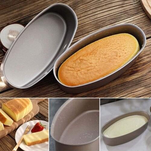 Oval Shape Nonstick Baking Tray Bread Loaf Cake Pan Mold Cheese Cake Tin Kitchen Cooking Baking Tool