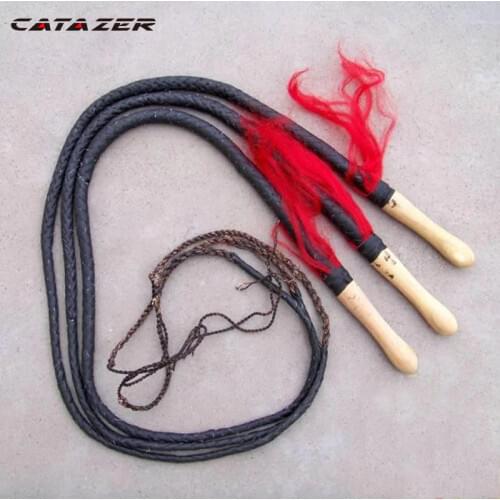 Catazer Short Wushu Shaolin Whips Sheep Whips Horse Whips Fitness Whips Martial Art Wushu Self Defence