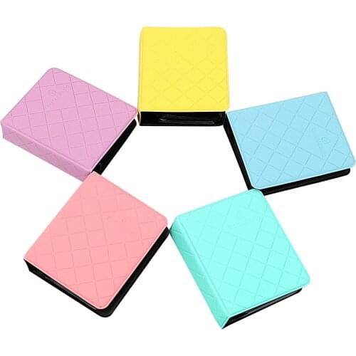 36 Pockets Polaroid Photo Album Portable ID Card Package Mini Instant Picture Storage For Fujifilm Photo Albums