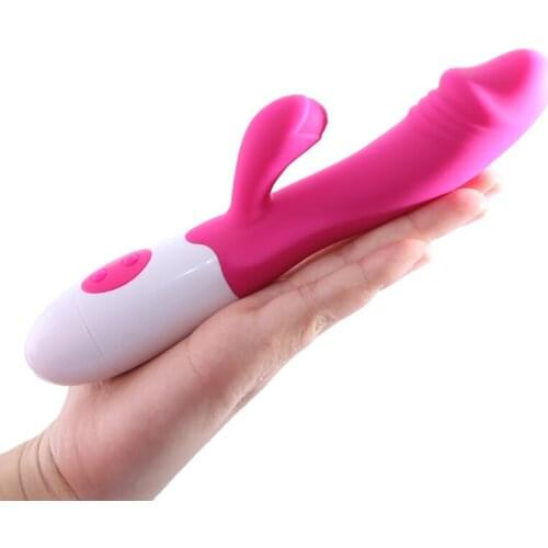 G Spot Dildo Vibrator 30 Speeds For Women Adult Stimulator Clitoral Massager Sex Toys Female Vagina Masturbator Rabbit Vibrator