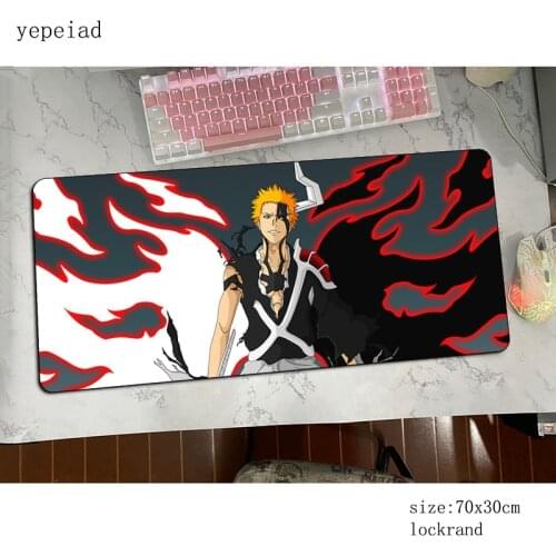 Bleach mousepad 700x300MM gaming mouse pad big gamer mat Fashion game computer desk padmouse keyboard HD pattern large play mats