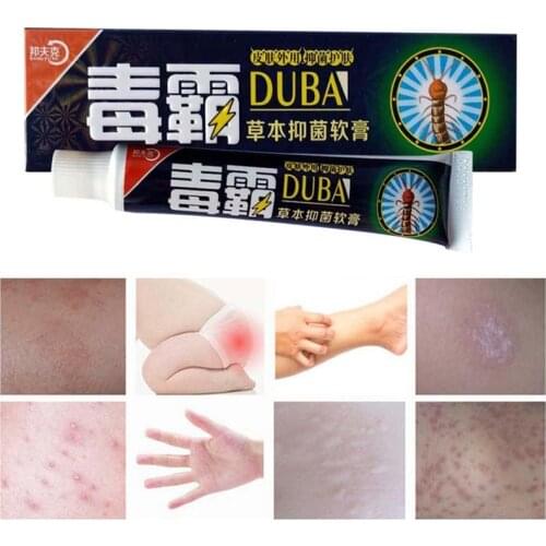 DUBA Body Psoriasis Cream For Dermatitis And Eczema Pruritus Psoriasis Ointment Herbal Creams Skin Care Psoriasis Cream 15g