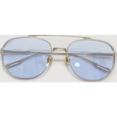 Round Sunglasses Women Men Luxury Fashion Sun Glasses Mirror Pilot Shades Outdoor Driving Eyaglasses Female UV400