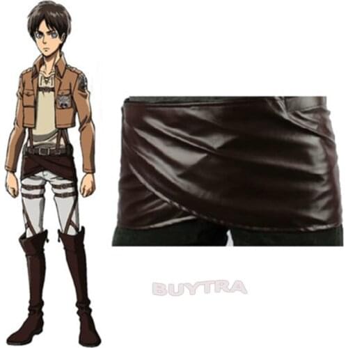 Buy it! Buy it! Buy it! 2021Cosplay Attack On Titan Shingeki No Kyojin Leather Skirt Hookshot Costume Lucky Cosplay Costumes