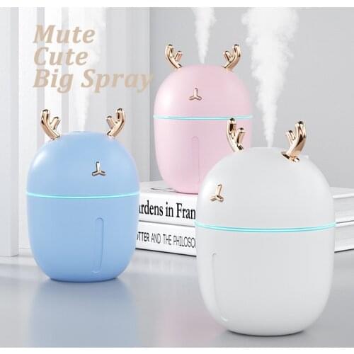 Mini Humidifier Household Bedroom Air Aromatherapy Purification Sprayer Water Replenishing Instrument USB Air Conditioning